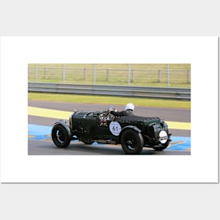 Bentley 4,5 Litre Blower Sports Car Posters and Art